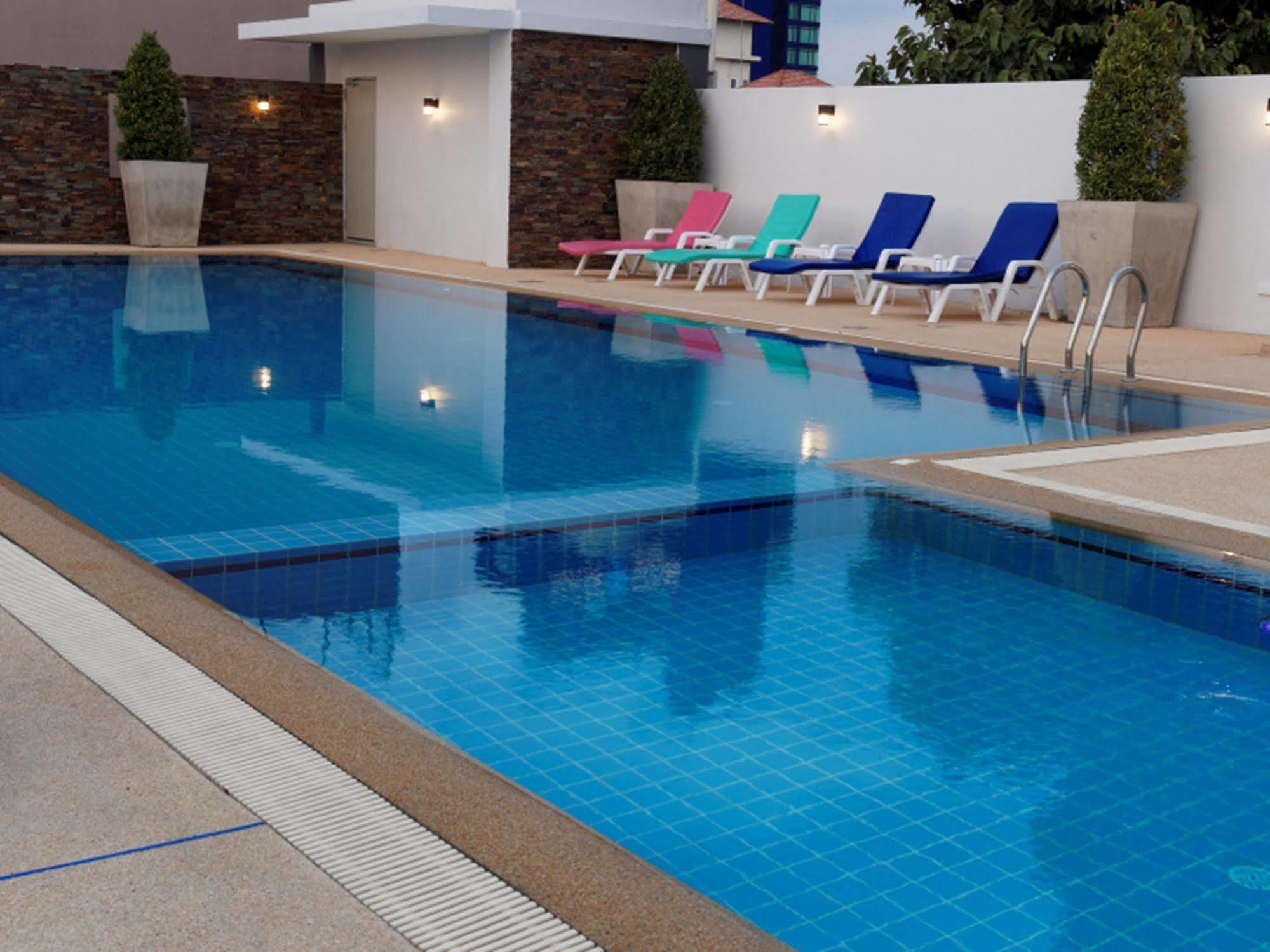 Pattaya Blue Sky Hotel Eksteriør billede